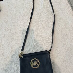 Michael Kors Dark Blue Crossbody Bag